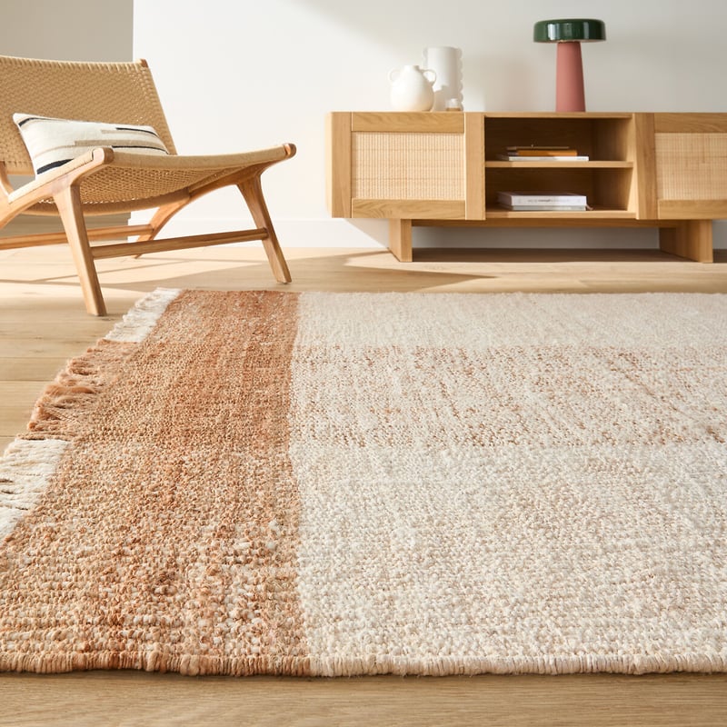 Teppich Tevia, 100% Jute
