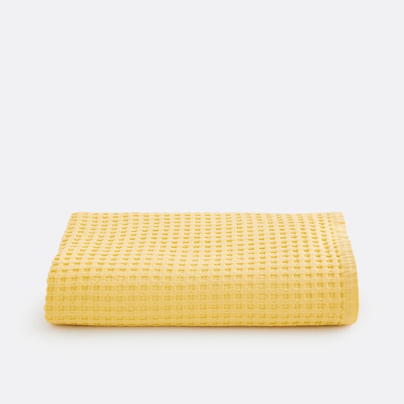 La Redoute Interieurs Badetuch Tifli, Baumwolle Mit Waffelstruktur