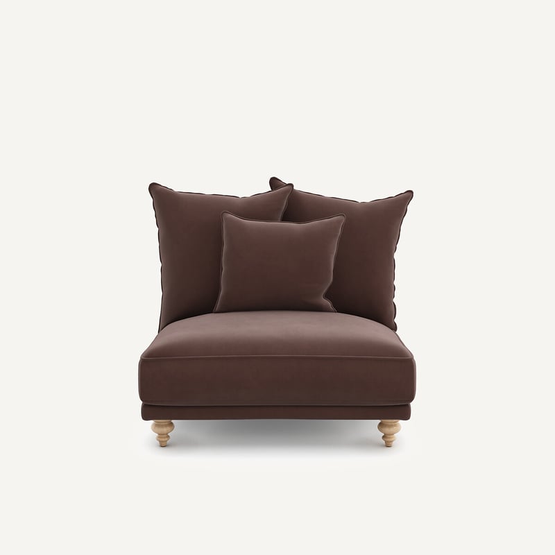 Am.pm Sessel Aus Leinenvelours, Lazare