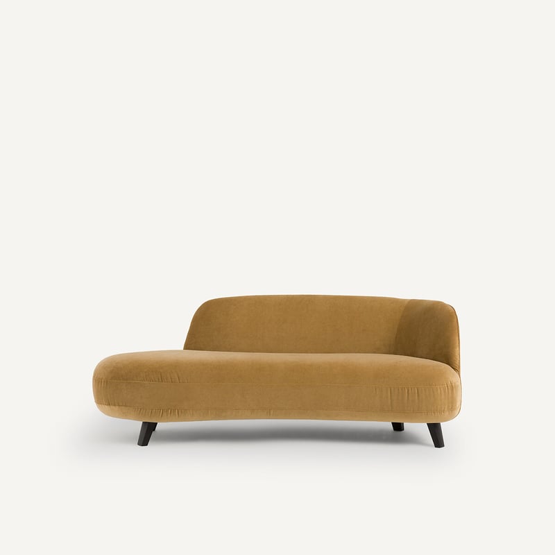 Am.pm X Emmanuel Gallina Dormeuse-sofa Leinenvelours, Rosebury, Design Emmanuel Gallina