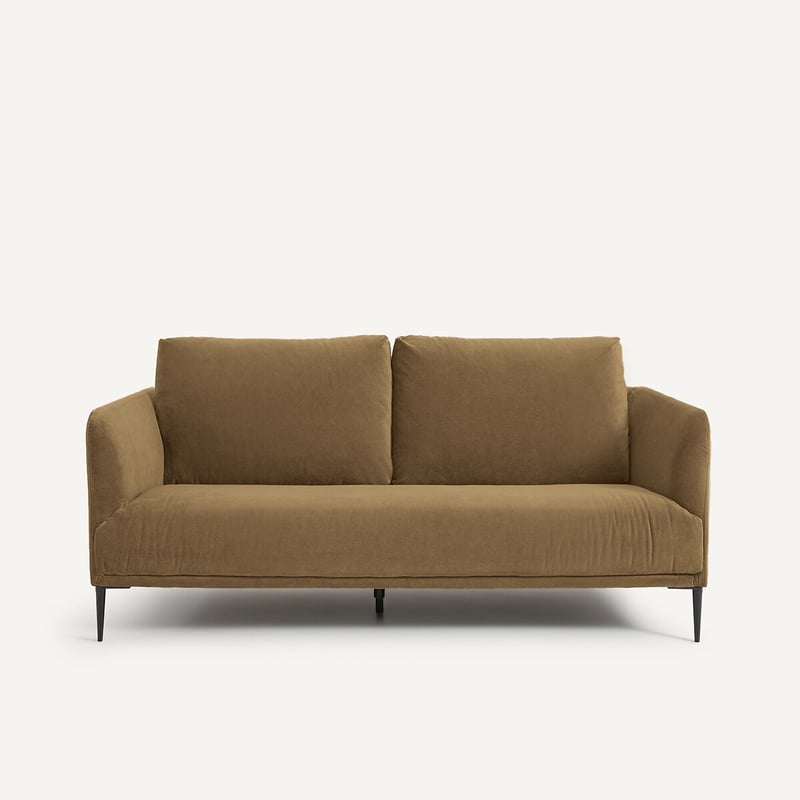 Am.pm X Emmanuel Gallina Kompaktes Sofa Aus Leinenvelours, Oscar