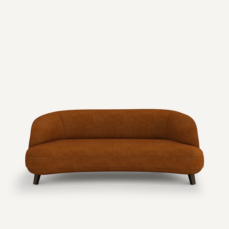Am.pm X Emmanuel Gallina 3-sitzer-sofa, Aus Meliertem Matte, Rosebury