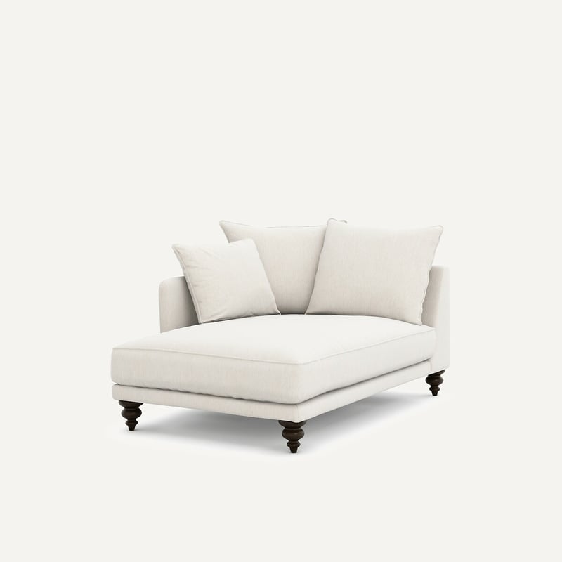 Am.pm Chaiselongue Aus Chenille-samt, Lazarus