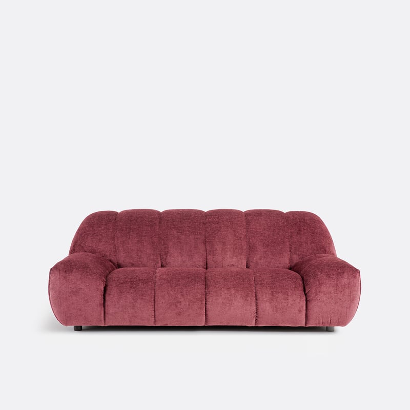 3-sitzer-sofa Aus Dickem Samt, Nuria