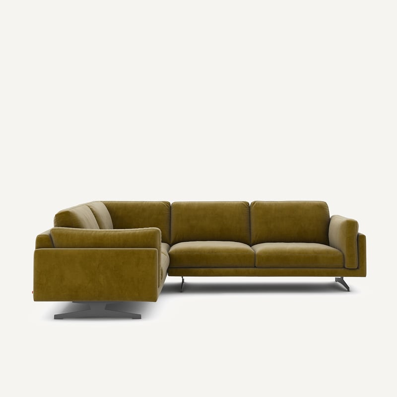 Am.pm Ecksofa César, Samt