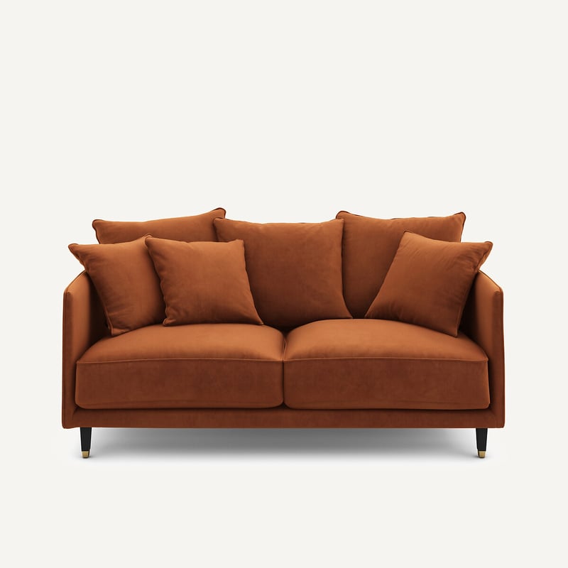 Am.pm Sofa 3p Compact Velours, Lazare