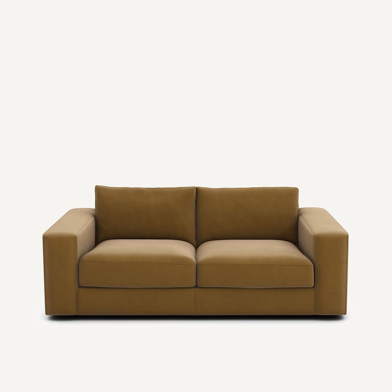Am.pm Kompaktes 3-sitzer-sofa Aus Leinenvelours, Skander