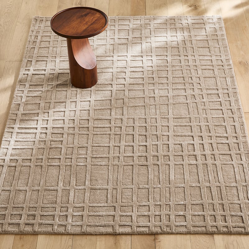 Am.pm Handgetufteter Teppich, Wolle Und Tencel™, Kandi