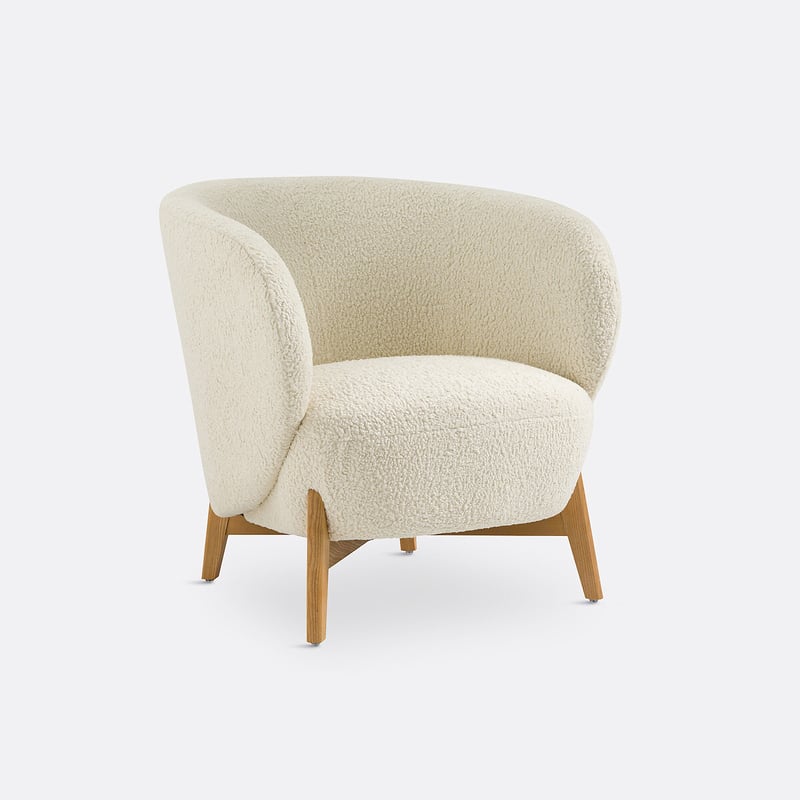 Sessel Lancy, Bouclé