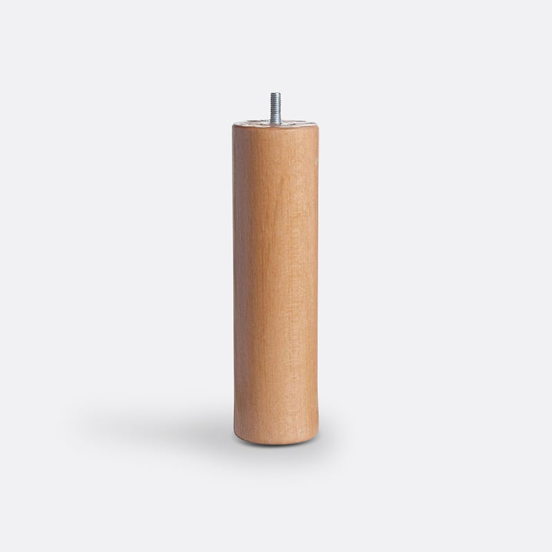 4er-pack Zylinderförmige Füsse, H. 25 Cm