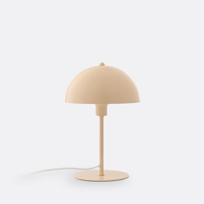 Tischlampe, Pilzform Aus Eisenmetall, Capi