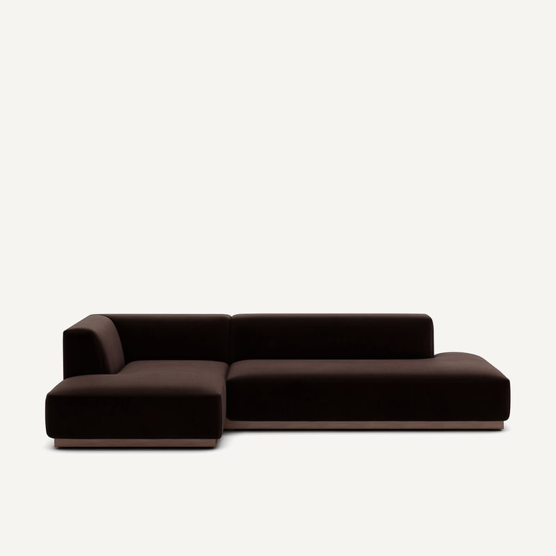 Am.pm Xl-ecksofa Jacopo Mit Ecke Links, Samt