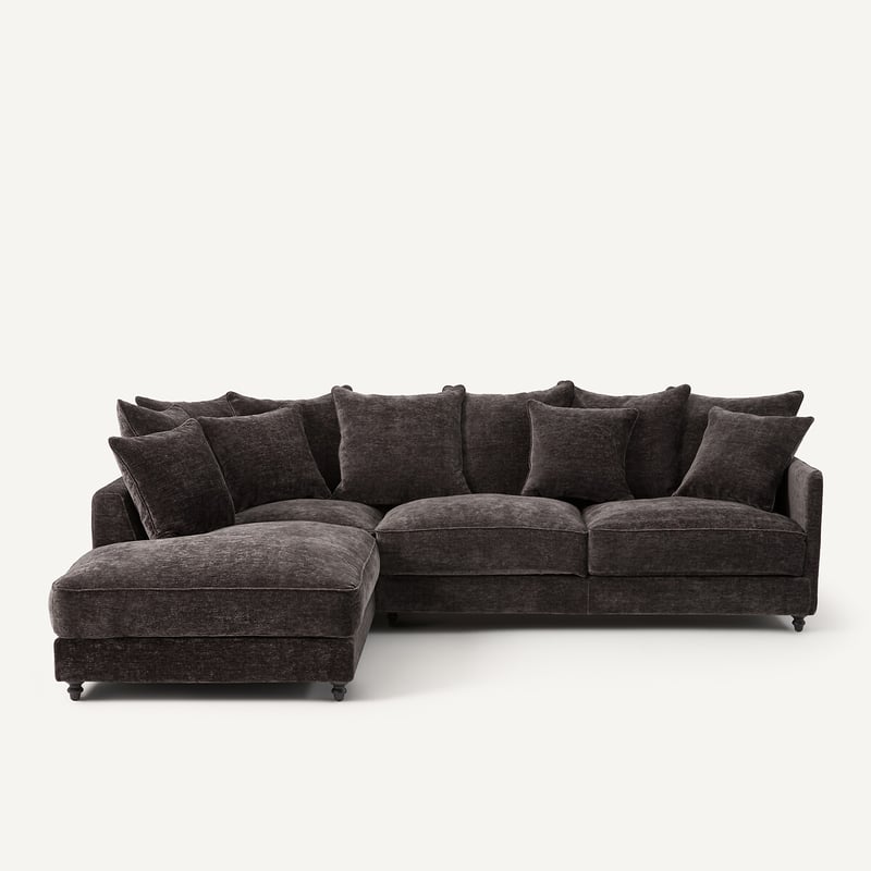 Am.pm Ecksofa, Umwandelbar, Aus Recyceltem Polyester, Lazare