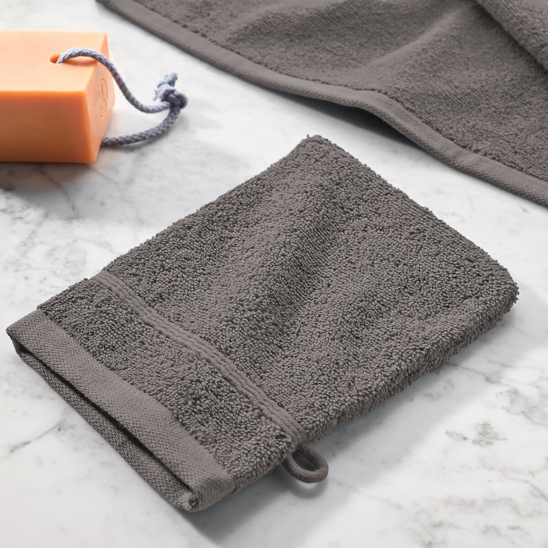 La Redoute Interieurs 4er-pack Waschlappen Zavara, Schlingenfrottee