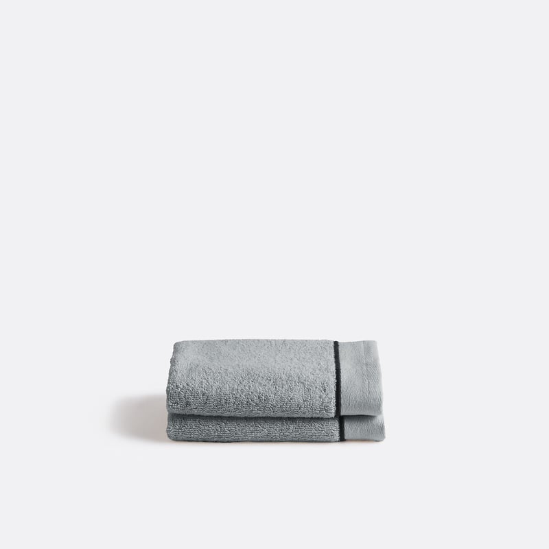 La Redoute Interieurs Set Mit 2 Gästehandtüchern, Aus Gekämmter Baumwolle 675g/m2, Victor