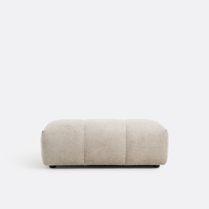 Hocker Xl, Dicker Samt, L109 Cm, Nuria