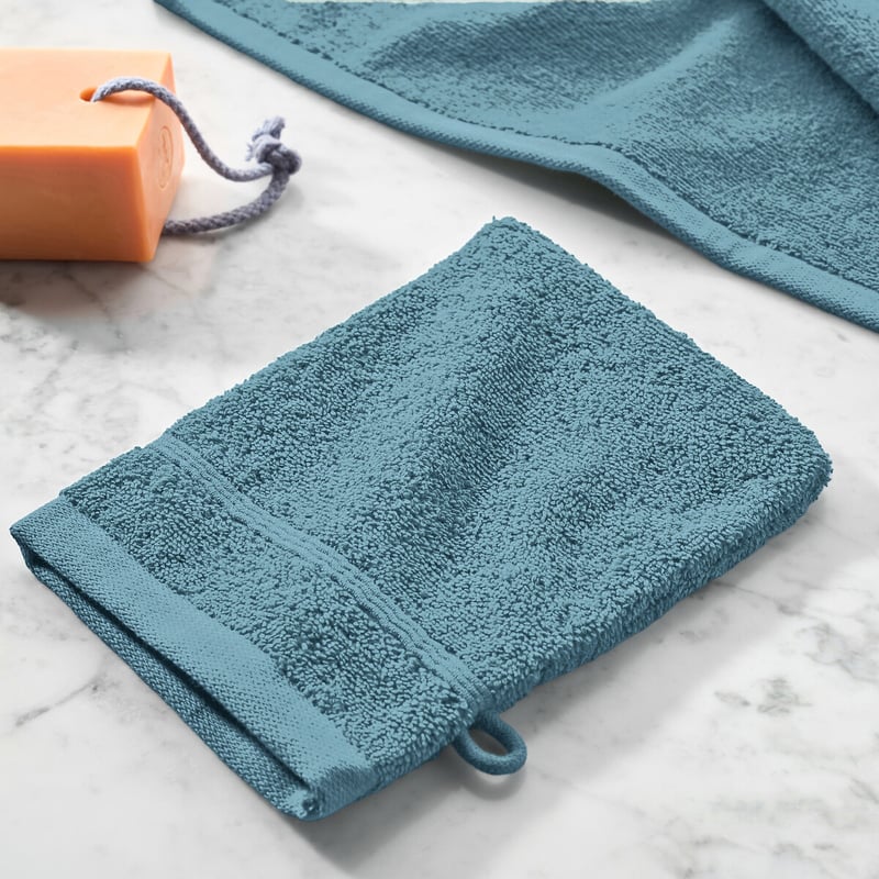 La Redoute Interieurs 4er-pack Waschlappen Zavara, Schlingenfrottee