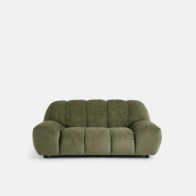 Dickes Samtsofa 2-sitzer, Nuria