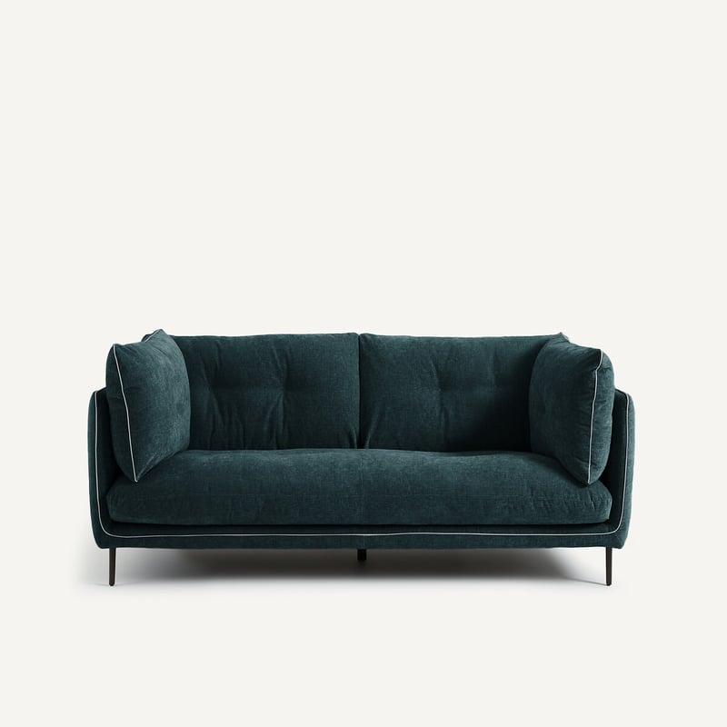 Am.pm 2p-sofa, Chenille-velours, Botero
