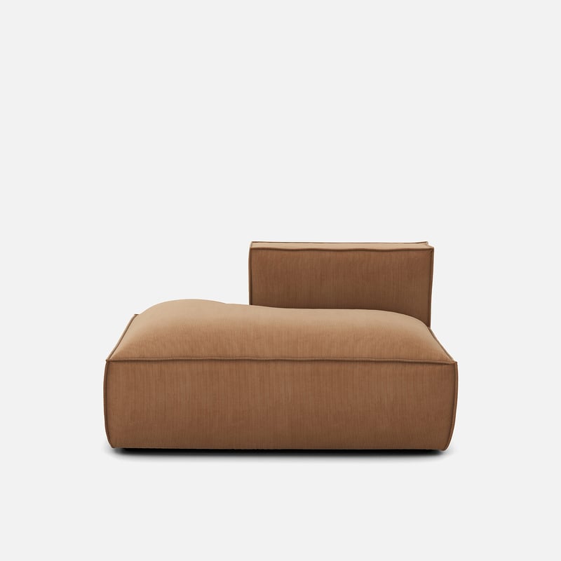 Récamière-element Links Für Modulares Sofa Seven, Cordsamt