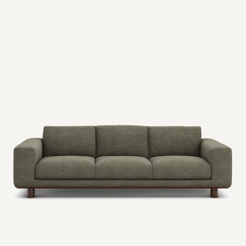 Am.pm 3- Oder 4-sitzer-sofa, Aus Baumwolle Und Leinen, Cerea