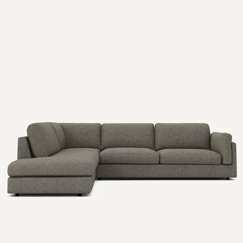 Am.pm Ecksofa Mit Chaiselongue Aus Tweed, César