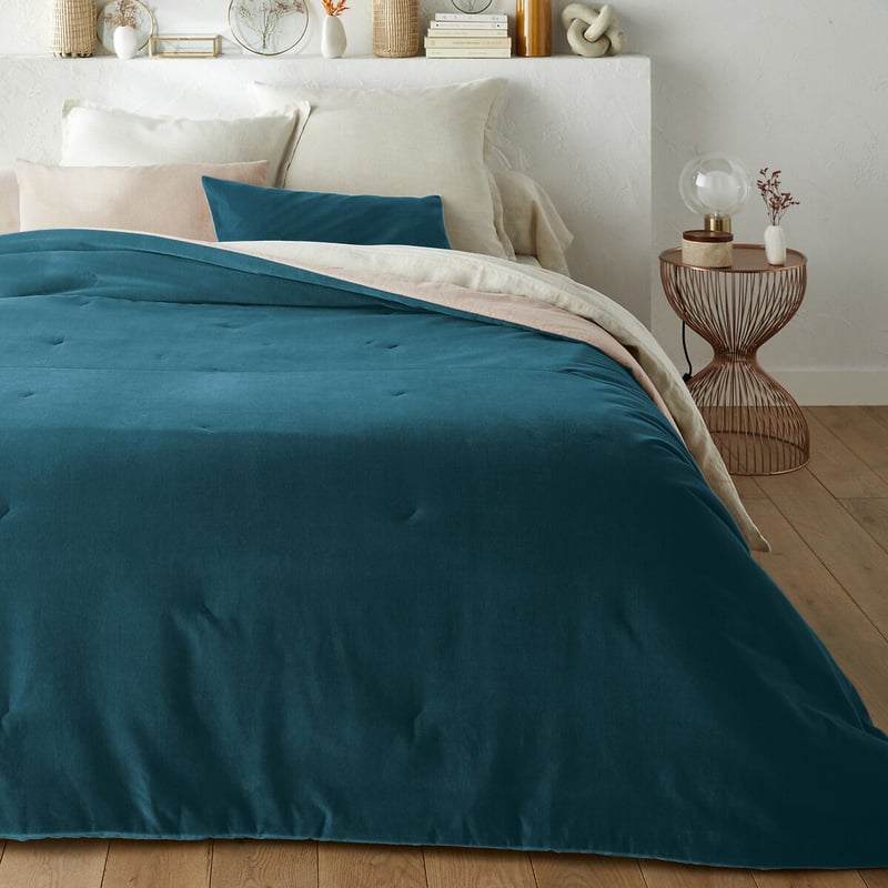 La Redoute Interieurs Gesteppte Tagesdecke Velvet Aus Baumwollsamt