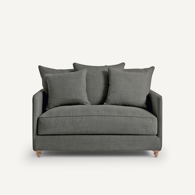 Am.pm 2-sitzer-sofa, Umwandelbar, Aus Baumwolle Und Leinen, Lazare