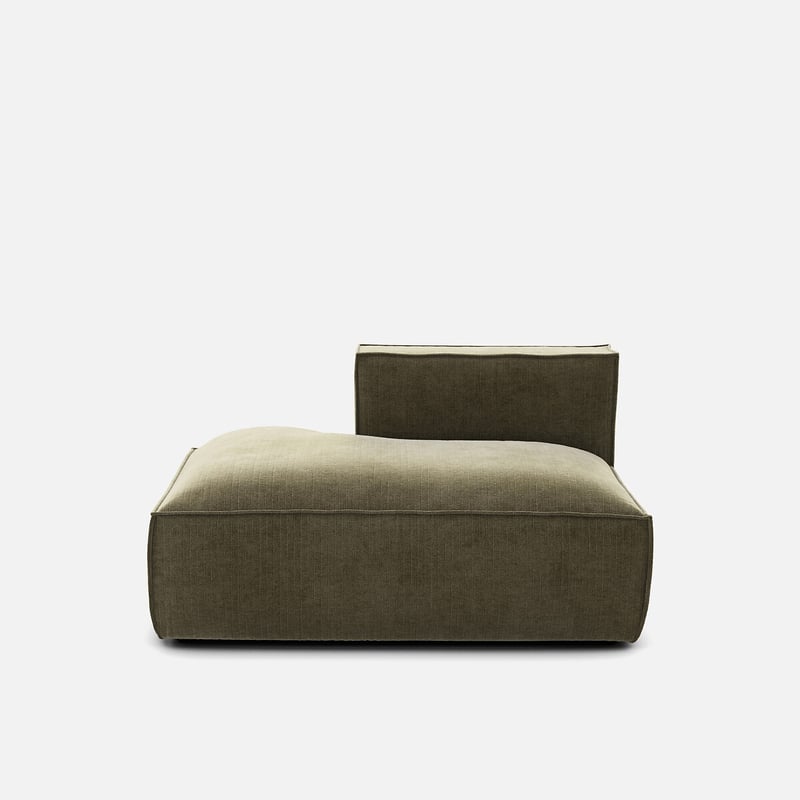 Récamière-element Links Für Modulares Sofa Seven, Vintage-cord