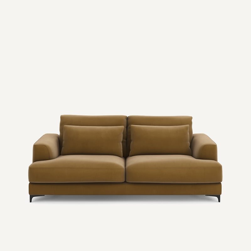 Am.pm 3-sitzer-schlafsofa Marsile, Leinensamt