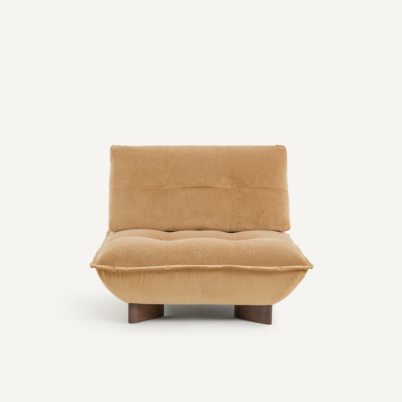 Am.pm Modularer Sessel Aus Leinenvelours, Kaori