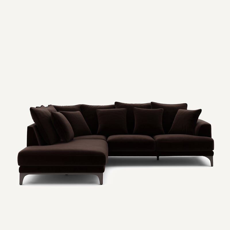 Am.pm Ecksofa Aus Samt, Armento