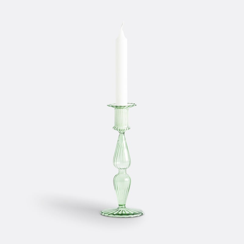 La Redoute Interieurs Kerzenständer Chilava, Glas, H. 20,3 Cm