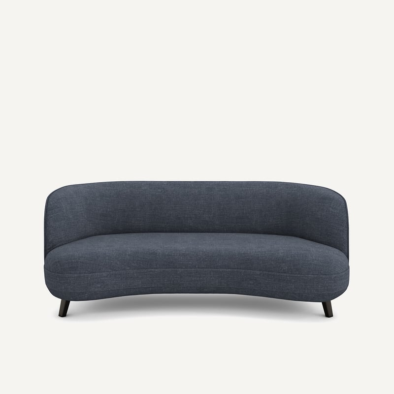 Am.pm X Emmanuel Gallina 3-sitzer-sofa Aus Baumwolle Und Leinen, Rosebury, Design Emmanuel Gallina
