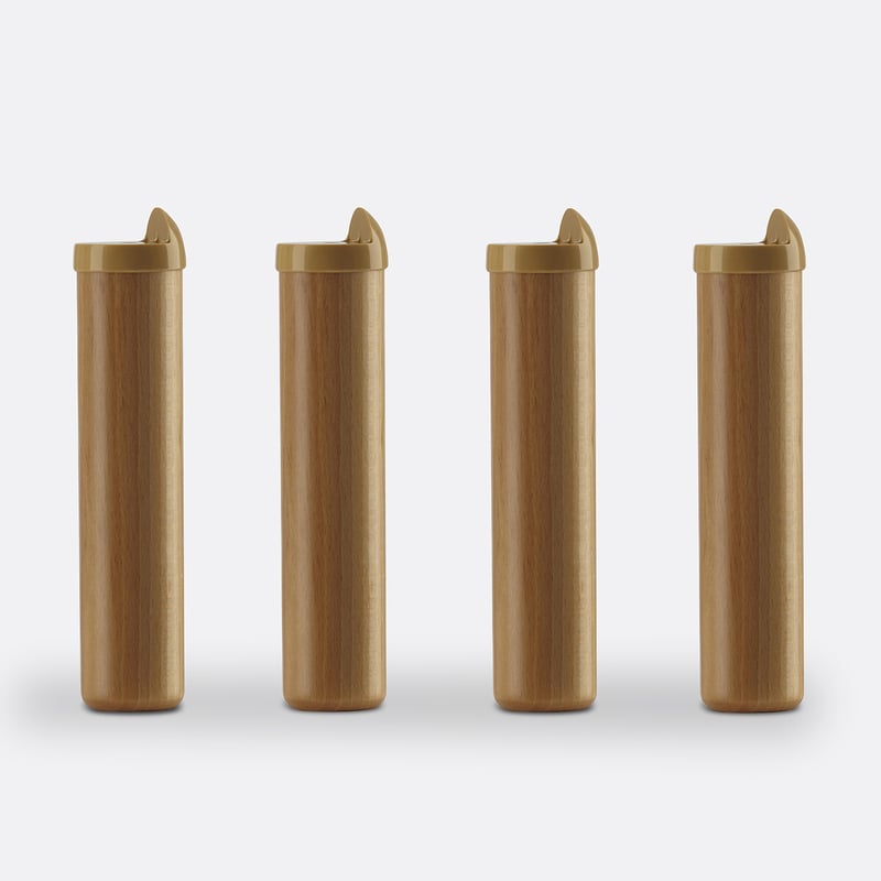 4er-pack Füsse Für Lattenrahmen, Höhe. 22 Cm