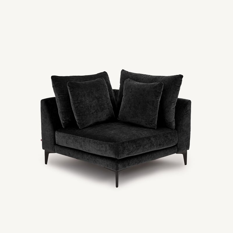 Am.pm X Emmanuel Gallina Ecksofa Aus Mischvelours, Moderniste, Design Emmanuel Gallina