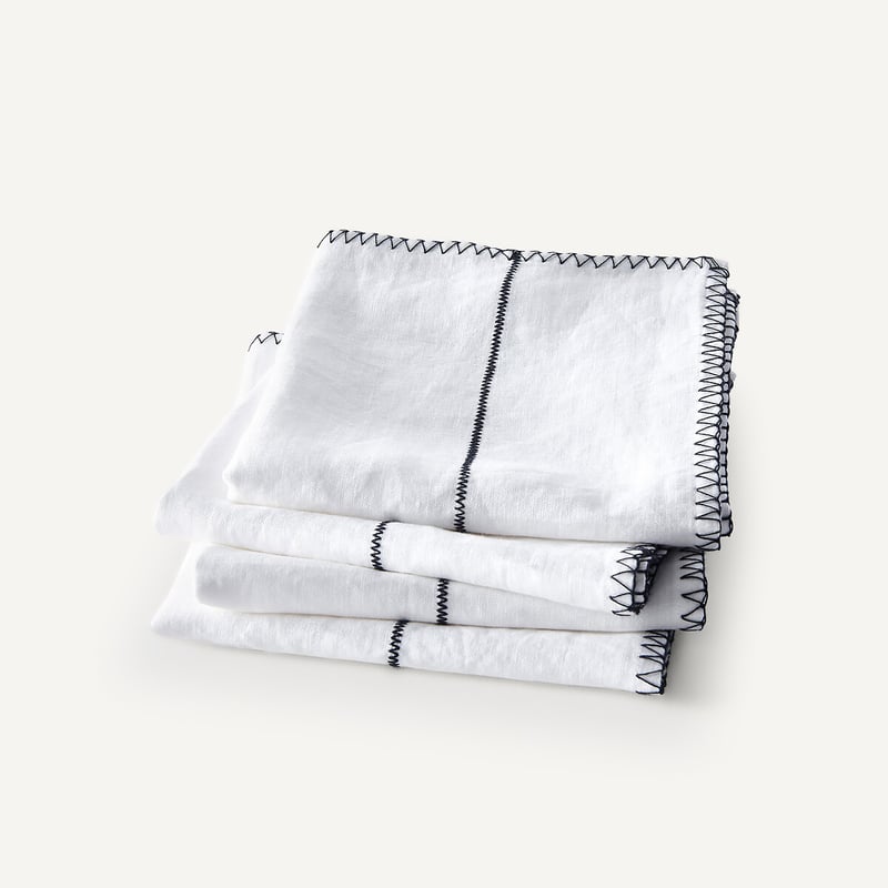 Am.pm 4er-pack Servietten Tojos, Leinen