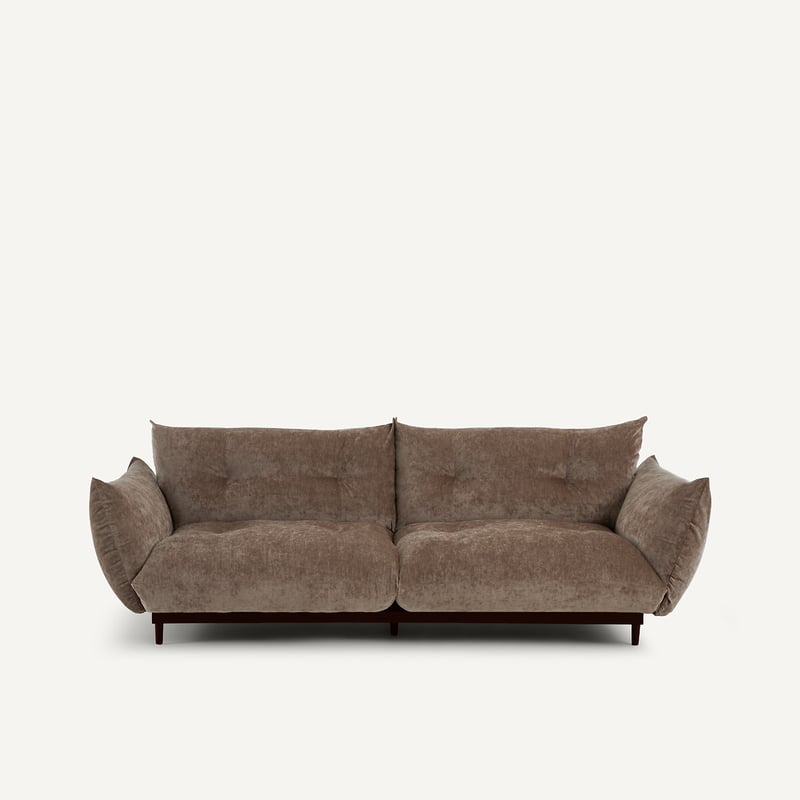 Am.pm 3-sitzer-sofa, Aus Gemischtem Velours, Vitoria