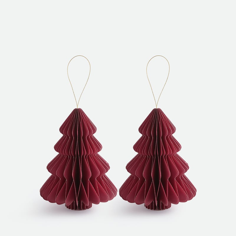 La Redoute Interieurs 2er-set Zusammenklappbare Weihnachtsbäume, Höhe 15 Cm, Caspar