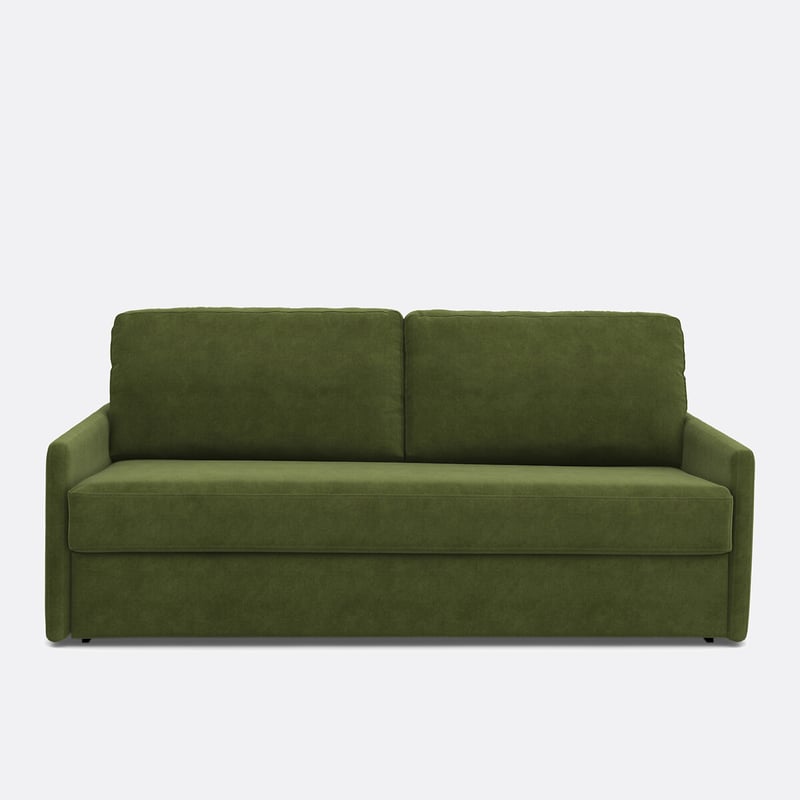 Schlafsofa Marta, Samt, Schaumstoff
