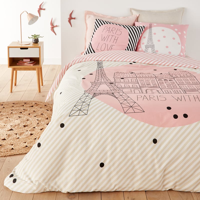 La Redoute Interieurs Bettbezug Paris For Ever Aus Baumwolle