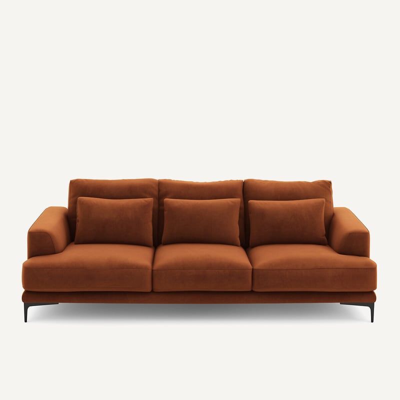 Am.pm 4-sitzer-sofa Marsile, Samt