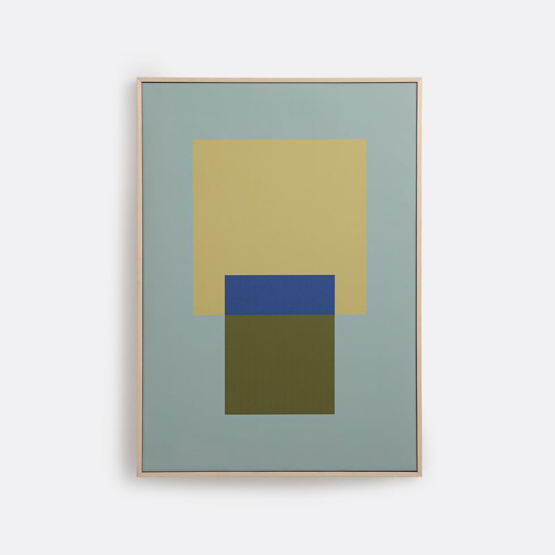 La Redoute Interieurs Gerahmter Digitaldruck, 50 X 70 Cm, Azelys