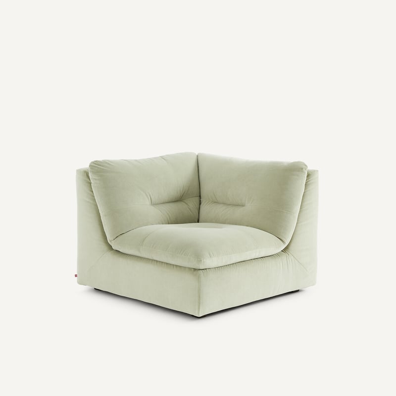 Am.pm Modularer 90°-winkel In Stonewashed Velours, Giuliano