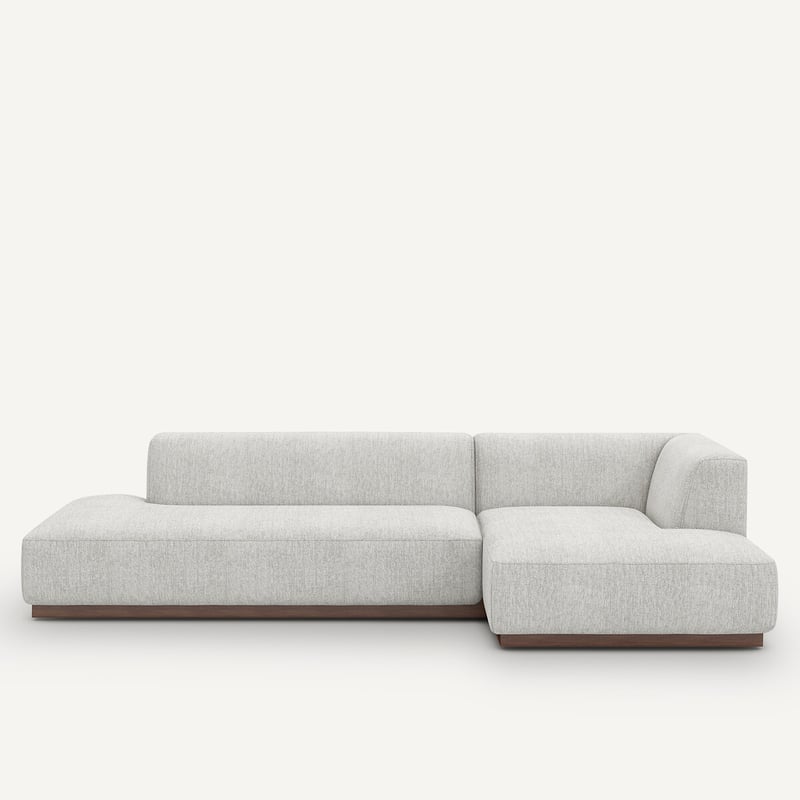 Am.pm Xl-ecksofa Jacopo Mit Ecke Rechts, Jaspé-stoff