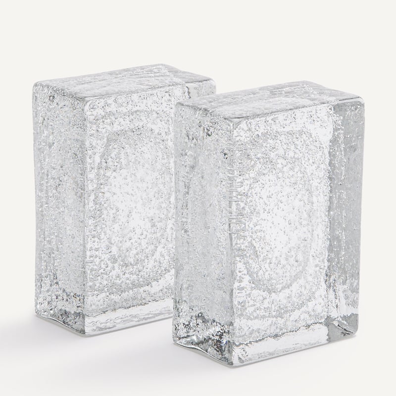 Am.pm 2er-set Buchstützen Diafani, Glas