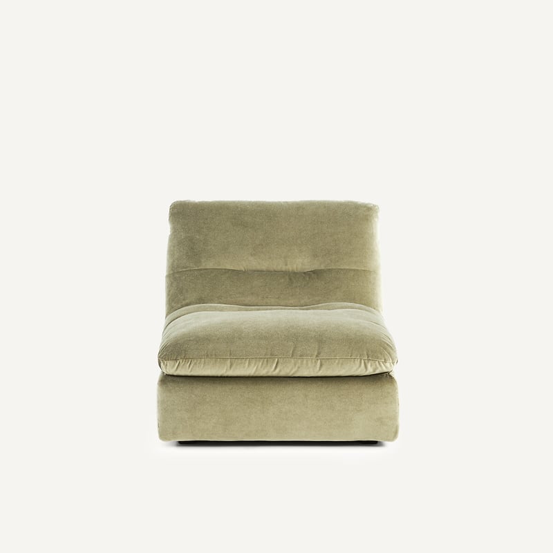 Am.pm Modularer Sessel Aus Leinenvelours, Giuliano