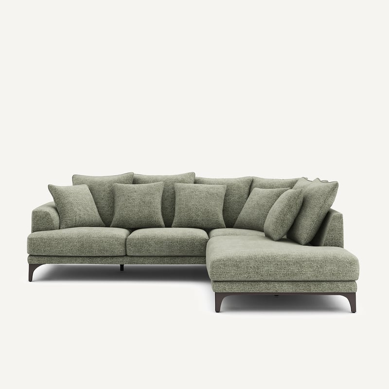 Am.pm Ecksofa Aus Gewebter Baumwolle, Armento