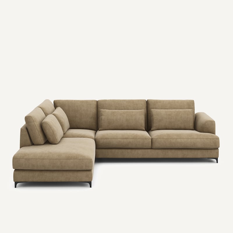 Am.pm Umbaubare Linke Ecke, Stonewashed Velours, Marsile