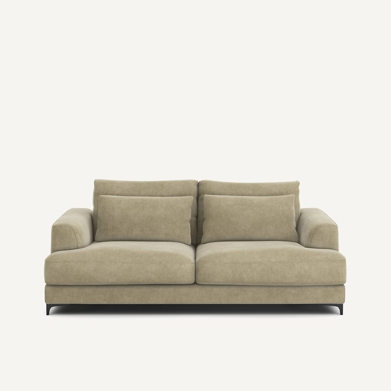Am.pm 3-sitzer-schlafsofa Marsile, Samt Stonewashed